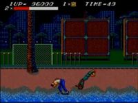 une photo d'Ã©cran de Streets of Rage (Master System) sur Sega Master System